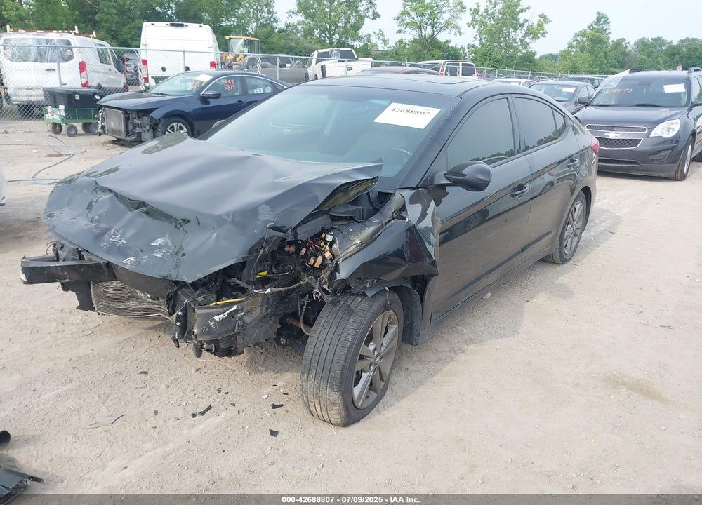2018 HYUNDAI ELANTRA VIN: 5NPD84LF9JH391896
