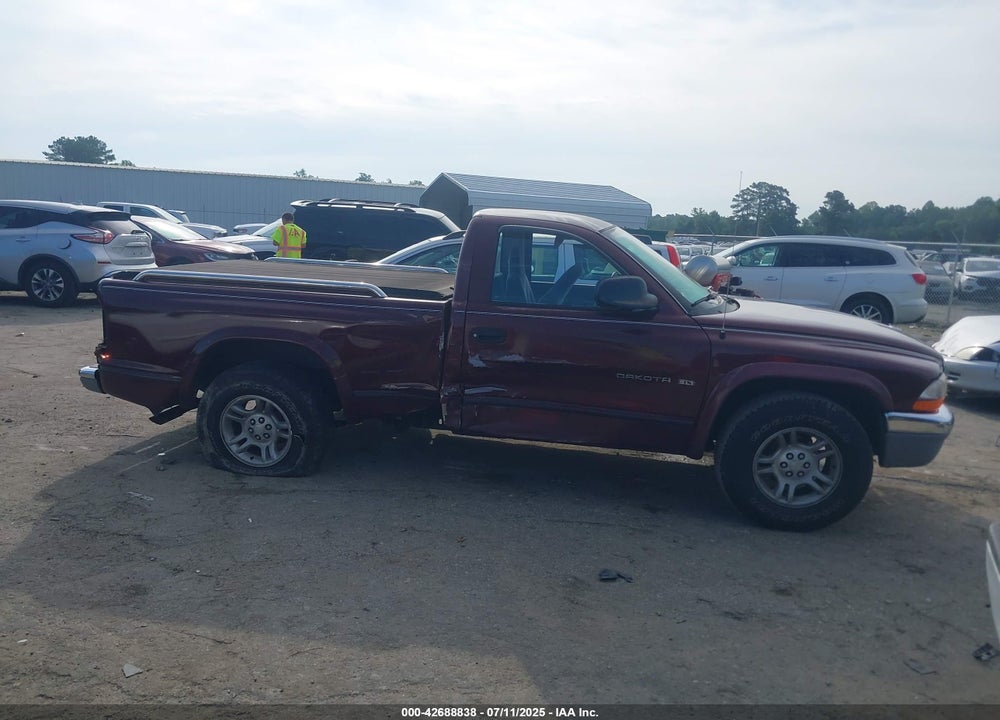 2002 DODGE DAKOTA VIN: 1B7FL46X82S624858
