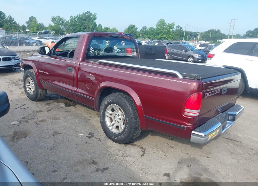 2002 DODGE DAKOTA VIN: 1B7FL46X82S624858
