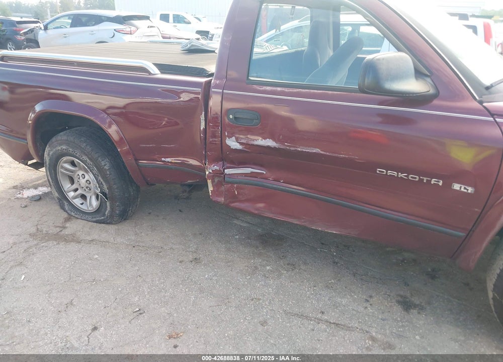 2002 DODGE DAKOTA VIN: 1B7FL46X82S624858