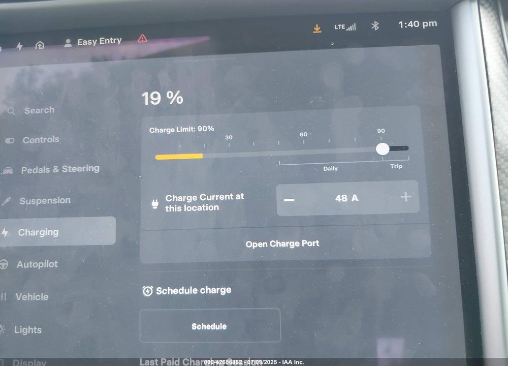2018 TESLA MODEL S VIN: 5YJSA1E28JF292537