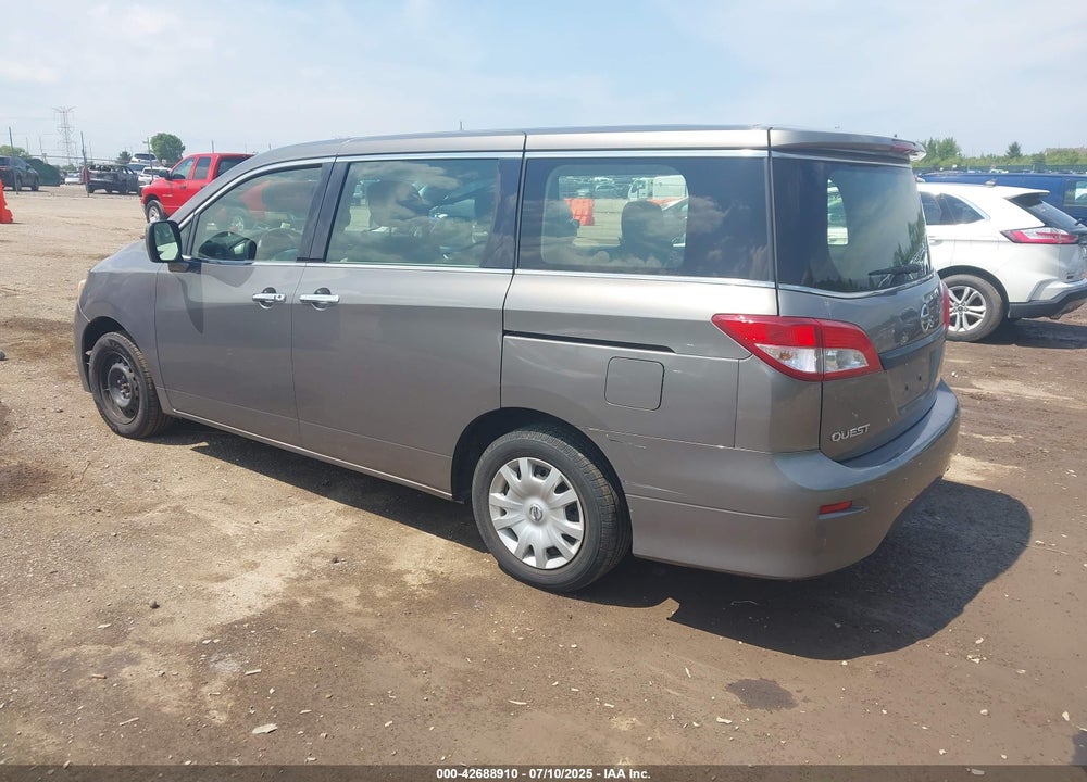 2014 NISSAN QUEST S VIN: JN8AE2KP1E9103432