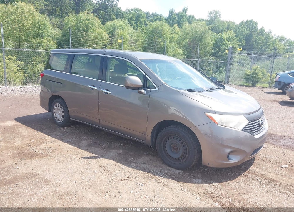 2014 NISSAN QUEST S VIN: JN8AE2KP1E9103432