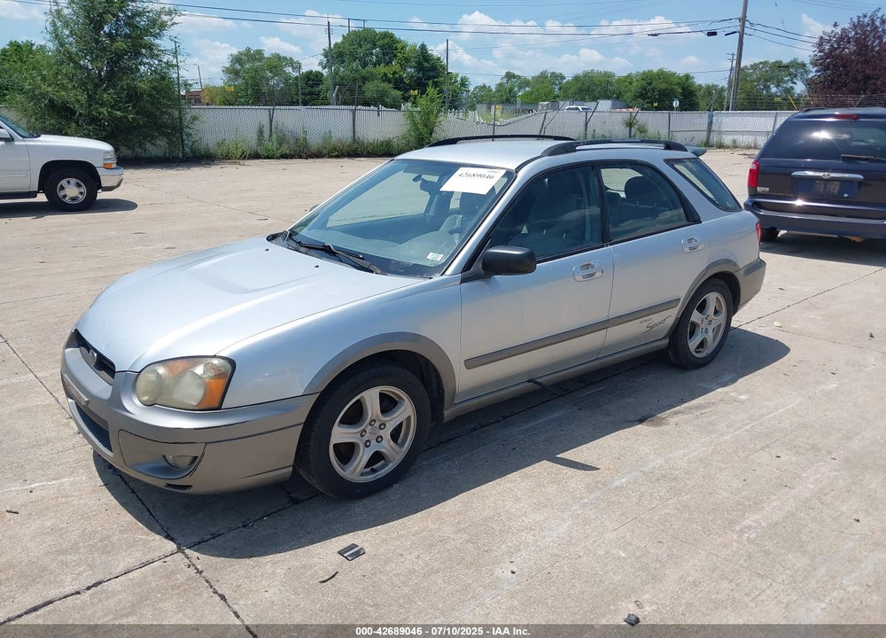 2004 SUBARU IMPREZA OUTBACK SPORT VIN: JF1GG68504H819407