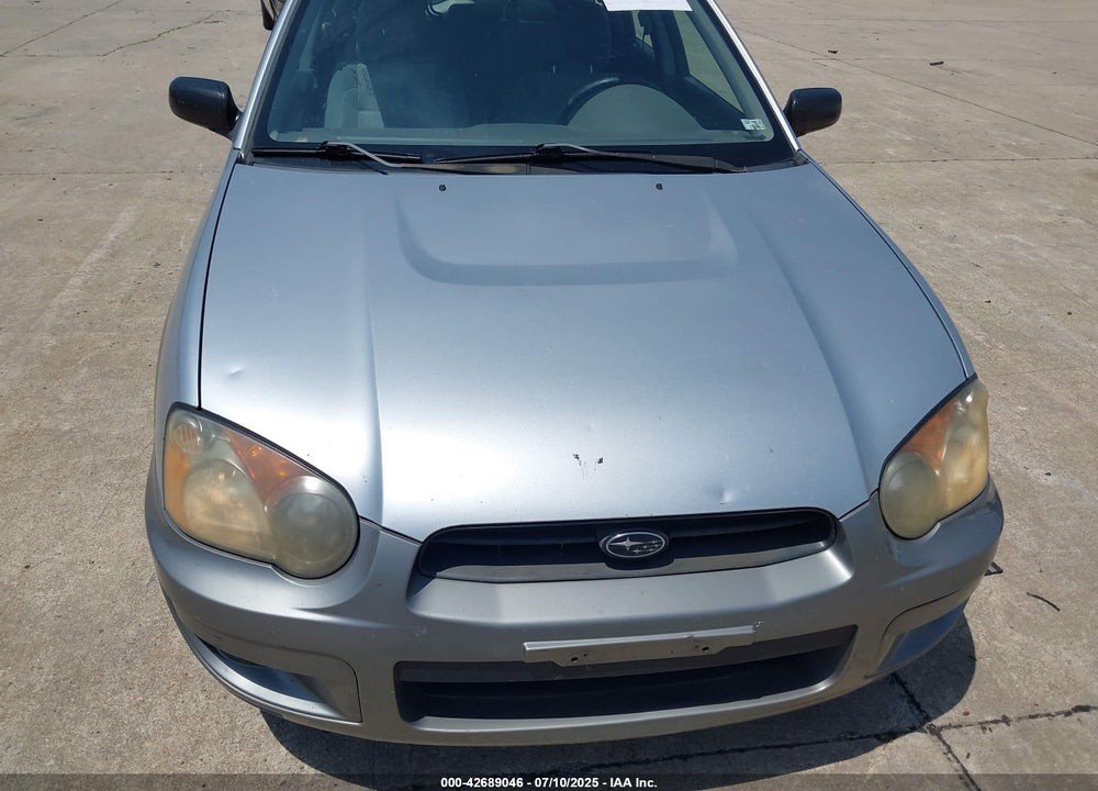 2004 SUBARU IMPREZA OUTBACK SPORT VIN: JF1GG68504H819407