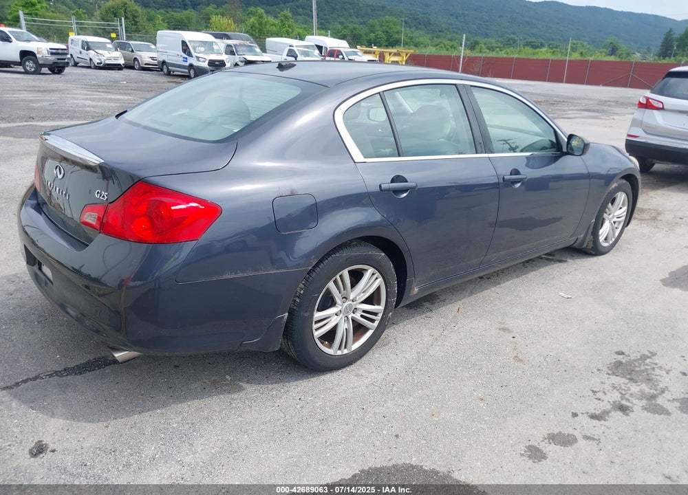 2011 INFINITI G25 VIN: JN1DV6AP1BM600039