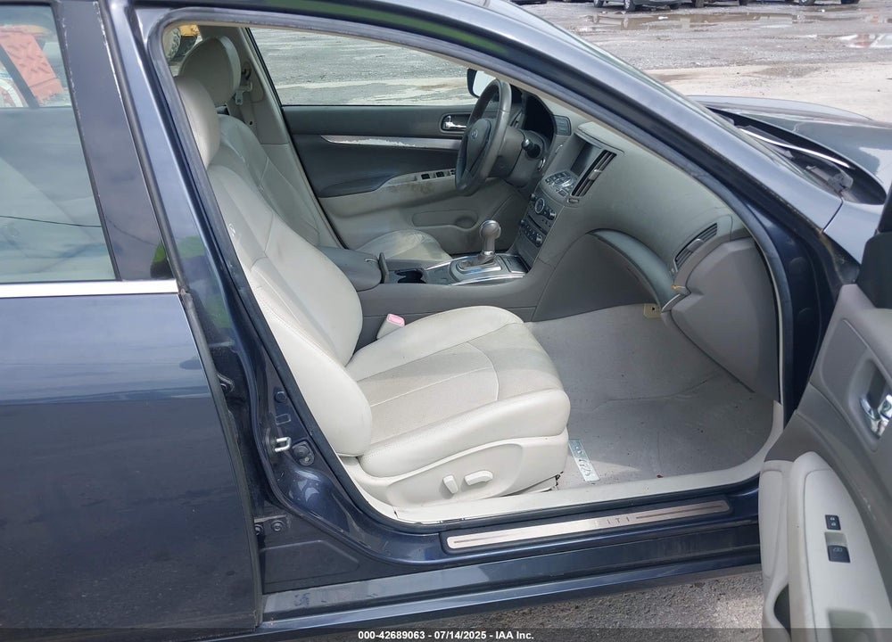 2011 INFINITI G25 VIN: JN1DV6AP1BM600039