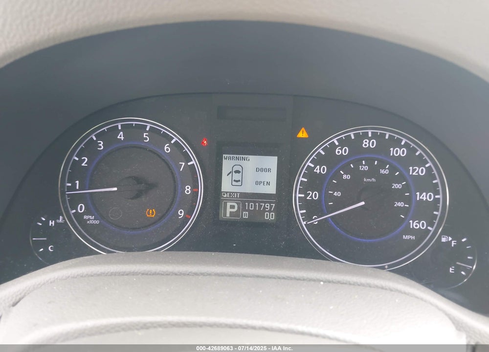 2011 INFINITI G25 VIN: JN1DV6AP1BM600039