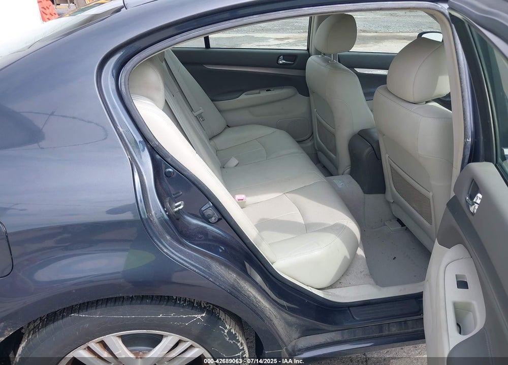 2011 INFINITI G25 VIN: JN1DV6AP1BM600039