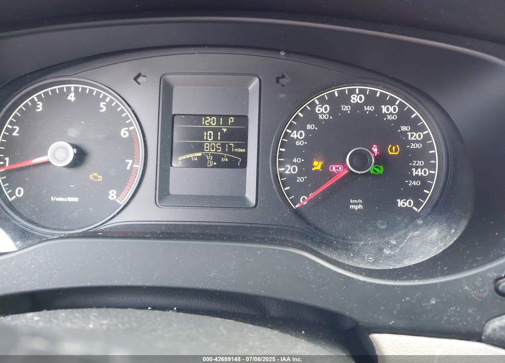 2014 VOLKSWAGEN JETTA VIN: 3VW2K7AJ7EM248945