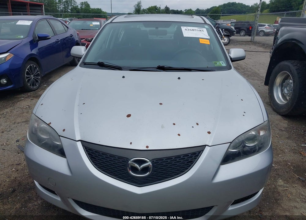2006 MAZDA 3 I VIN: JM1BK32F861542648