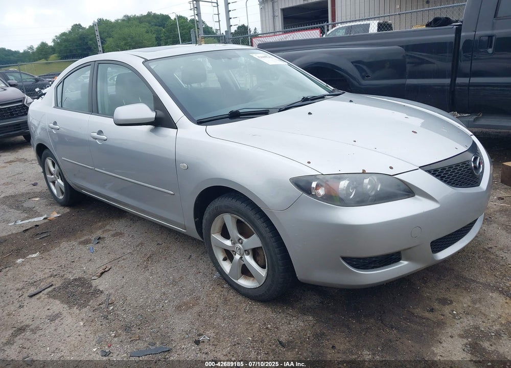 2006 MAZDA 3 I VIN: JM1BK32F861542648