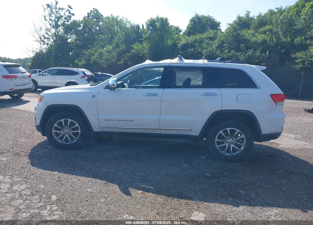 2014 JEEP GRAND CHEROKEE VIN: 1C4RJFBG0EC578431