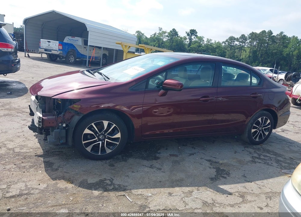 2015 HONDA CIVIC VIN: 2HGFB2F88FH554728