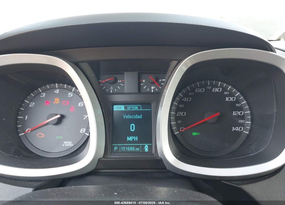 2014 CHEVROLET EQUINOX VIN: 2GNALBEK3E6182610