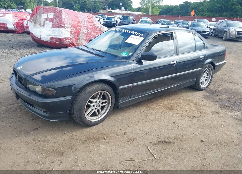 2001 BMW 740IA VIN: WBAGG83411DN85413