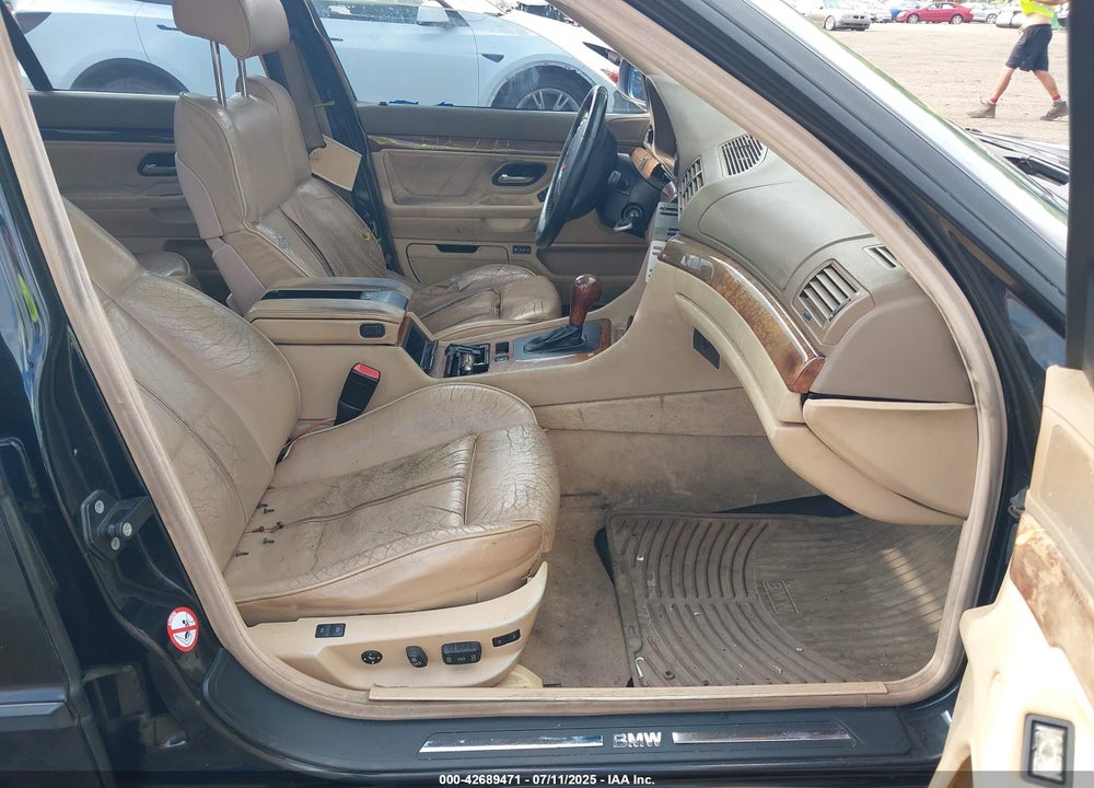 2001 BMW 740IA VIN: WBAGG83411DN85413