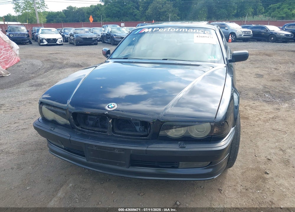 2001 BMW 740IA VIN: WBAGG83411DN85413