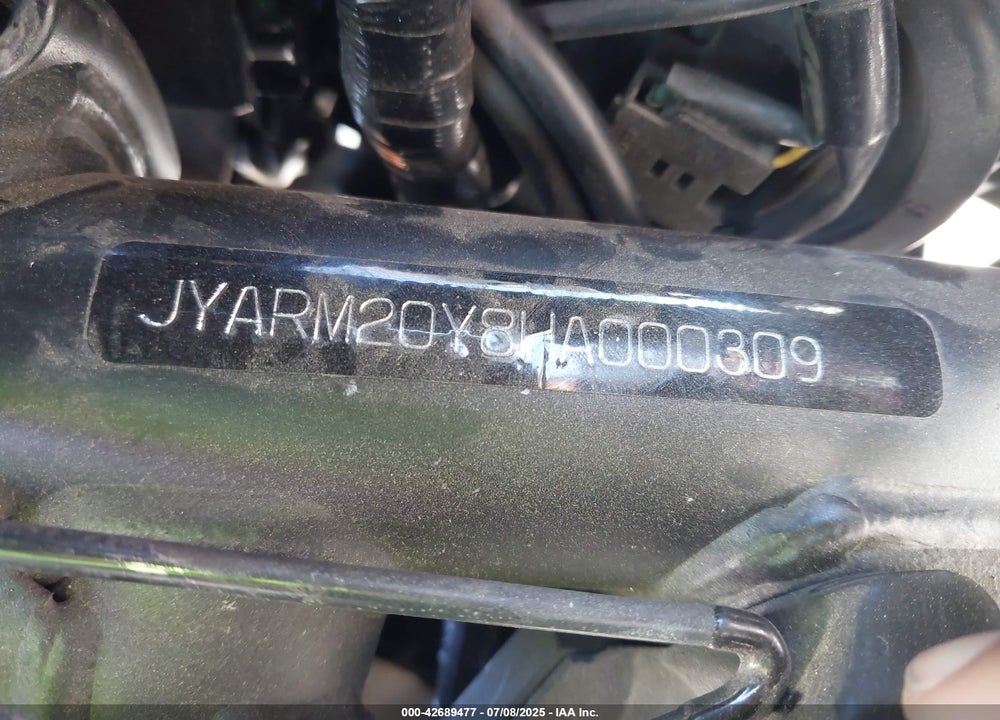 2017 YAMAHA FZ07A C VIN: JYARM20Y8HA000309