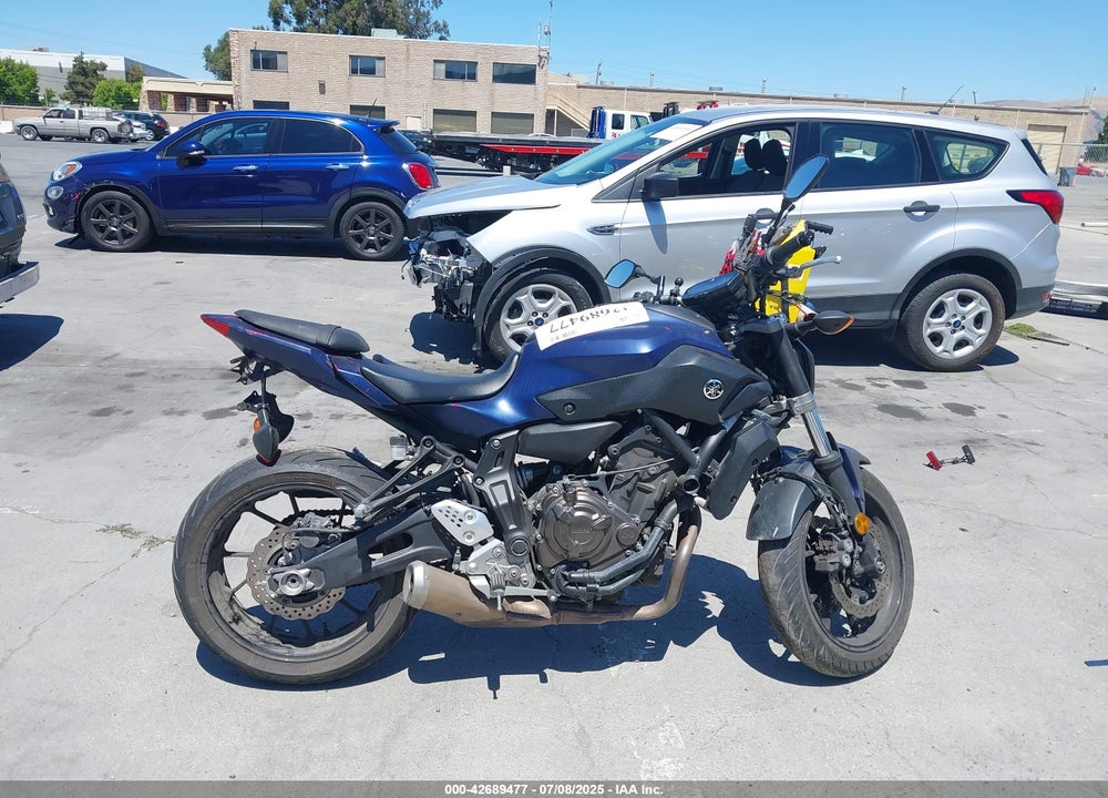 2017 YAMAHA FZ07A C VIN: JYARM20Y8HA000309