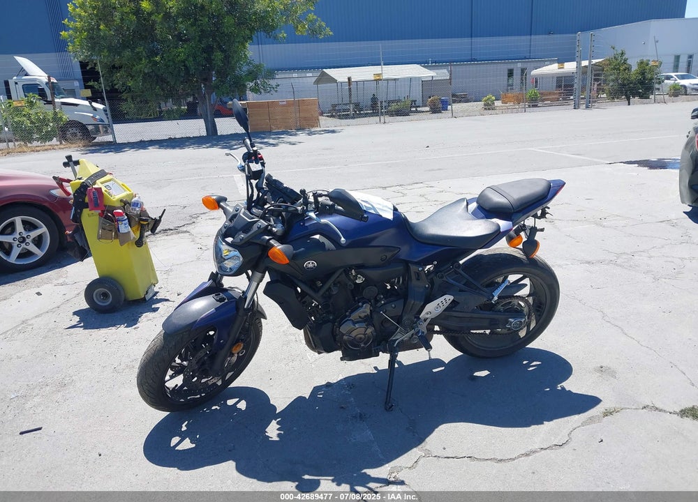 2017 YAMAHA FZ07A C VIN: JYARM20Y8HA000309