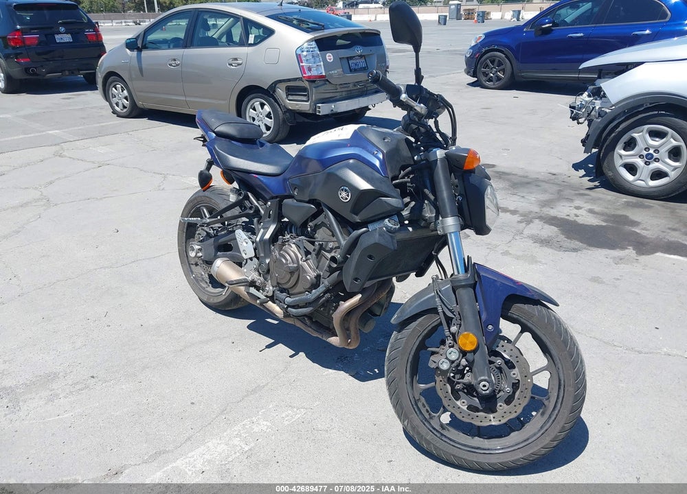 2017 YAMAHA FZ07A C VIN: JYARM20Y8HA000309