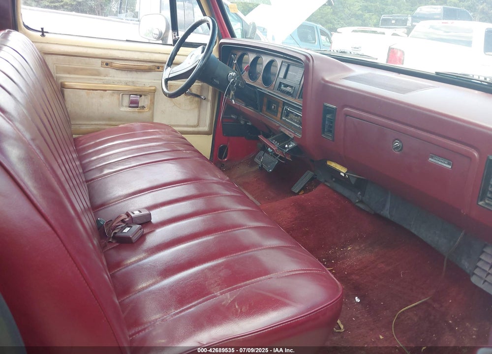 1989 DODGE D-SERIES D100 VIN: 1B7FE06Y3KS003085