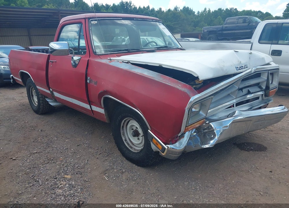 1989 DODGE D-SERIES D100 VIN: 1B7FE06Y3KS003085