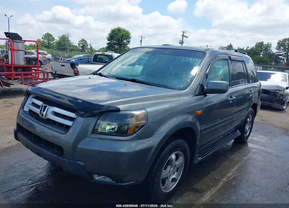2007 HONDA PILOT EX-L VIN: 5FNYF28527B005645