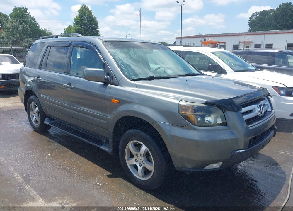 2007 HONDA PILOT EX-L VIN: 5FNYF28527B005645