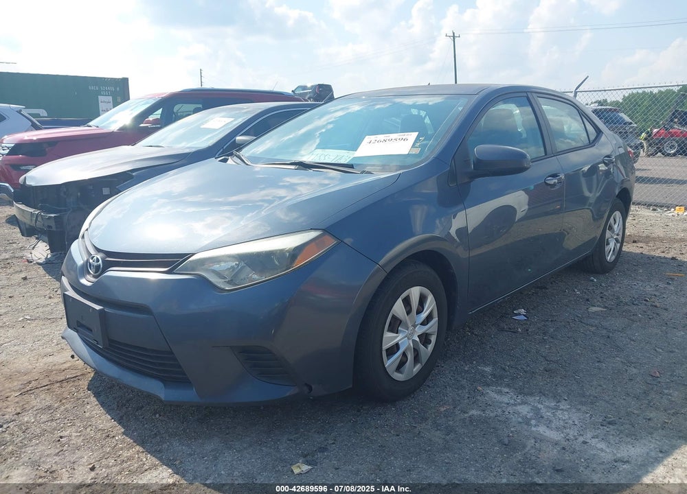 2014 TOYOTA COROLLA VIN: 2T1BURHE6EC135921