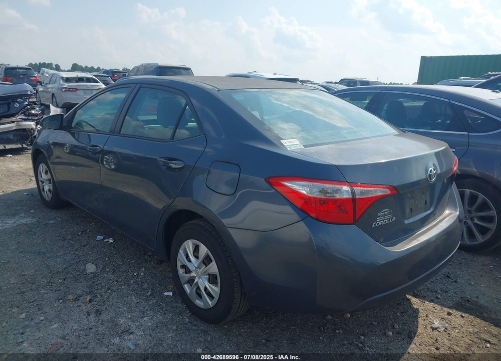 2014 TOYOTA COROLLA VIN: 2T1BURHE6EC135921