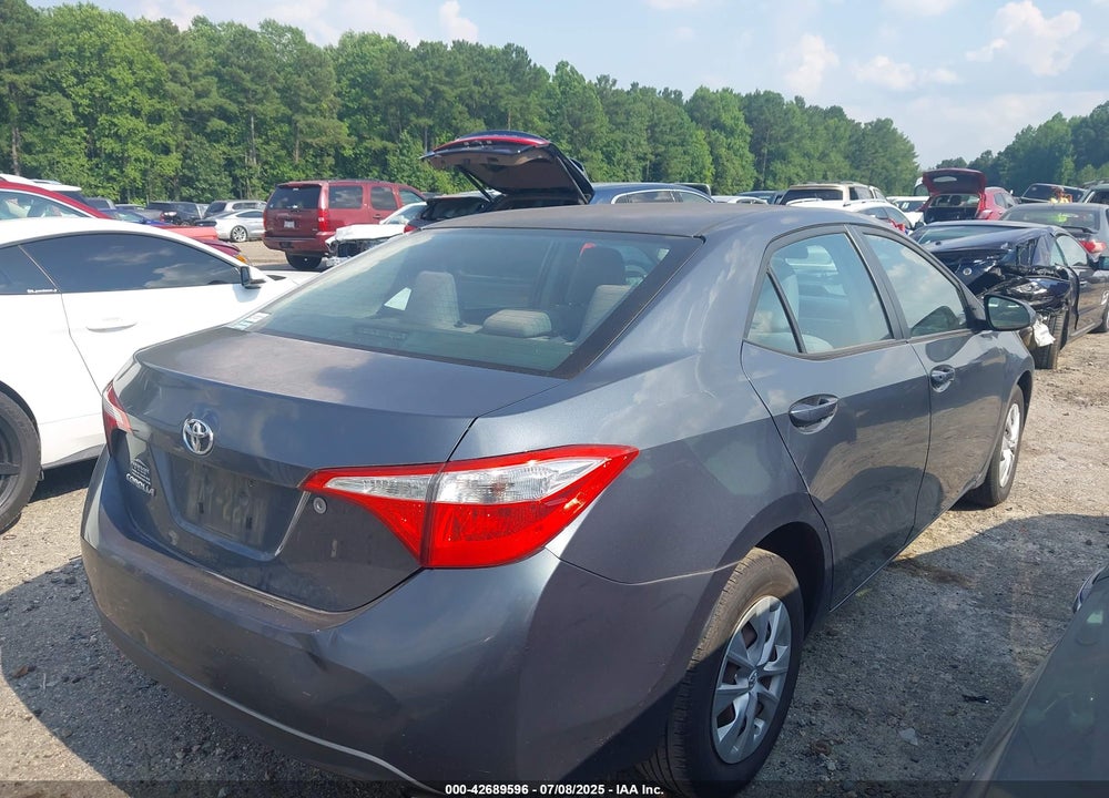 2014 TOYOTA COROLLA VIN: 2T1BURHE6EC135921