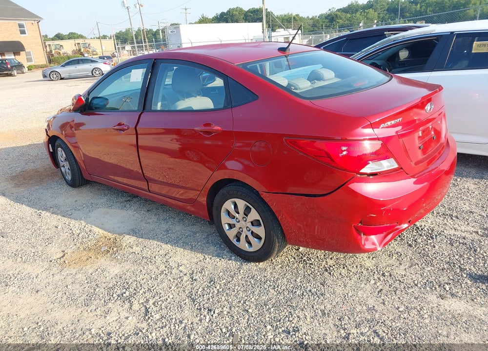 2017 HYUNDAI ACCENT VIN: KMHCT4AE5HU365005