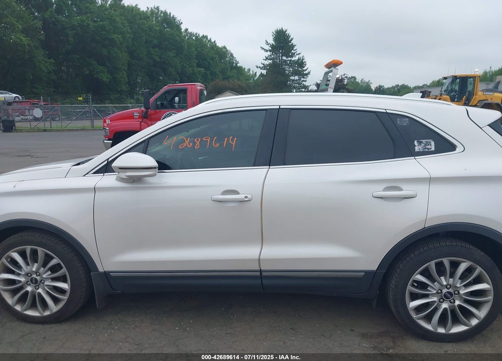 2018 LINCOLN MKC RESERVE VIN: 5LMCJ3C91JUL22803