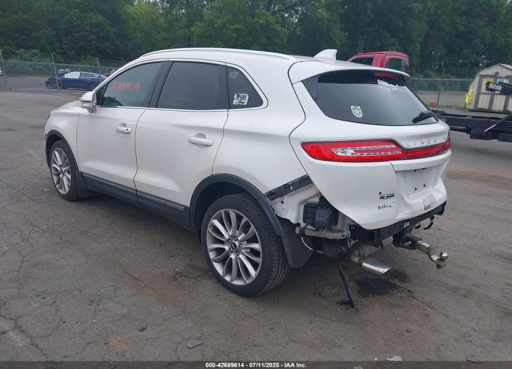 2018 LINCOLN MKC RESERVE VIN: 5LMCJ3C91JUL22803