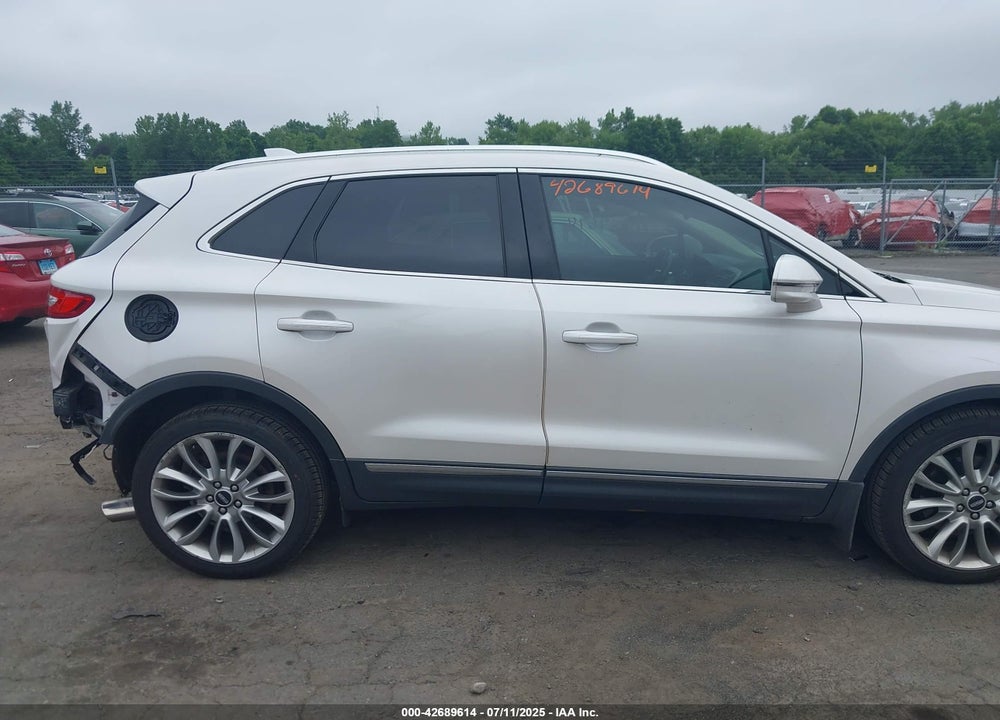2018 LINCOLN MKC RESERVE VIN: 5LMCJ3C91JUL22803