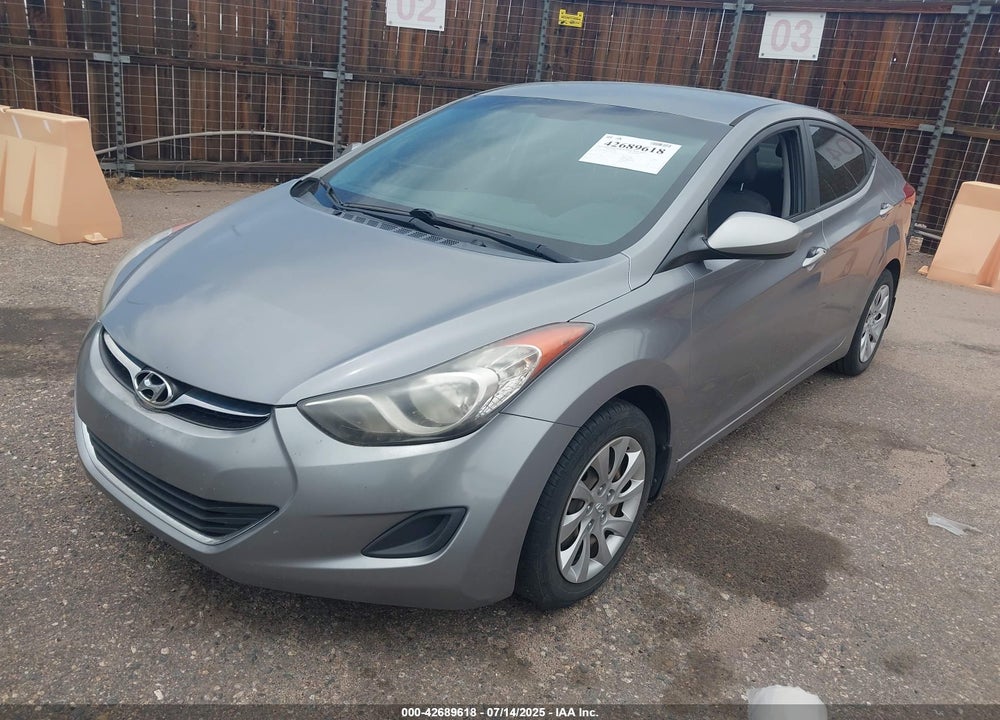 2013 HYUNDAI ELANTRA VIN: KMHDH4AE7DU535378