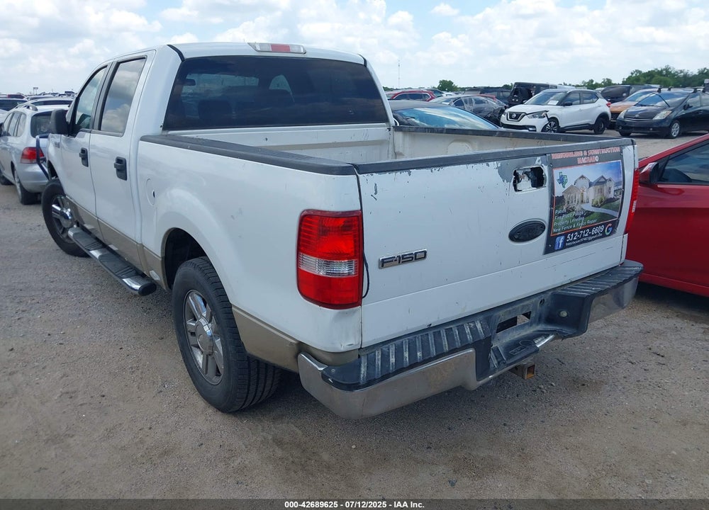 2008 FORD F-150 VIN: 1FTRW12W88KE95058