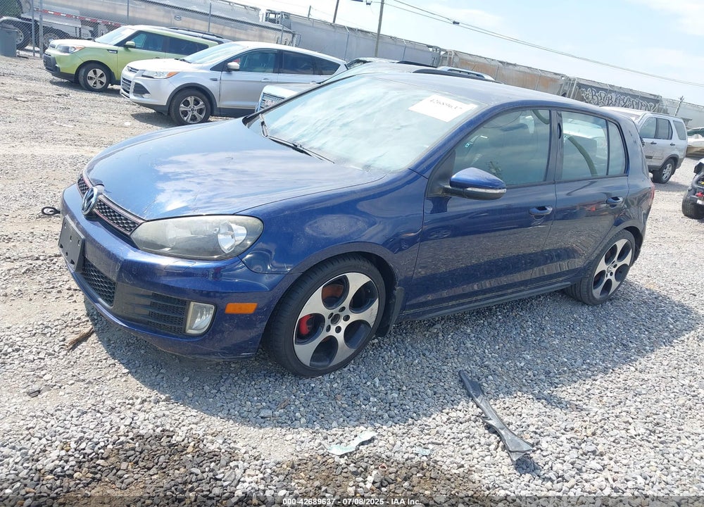 2012 VOLKSWAGEN GTI VIN: WVWHV7AJXCW264901