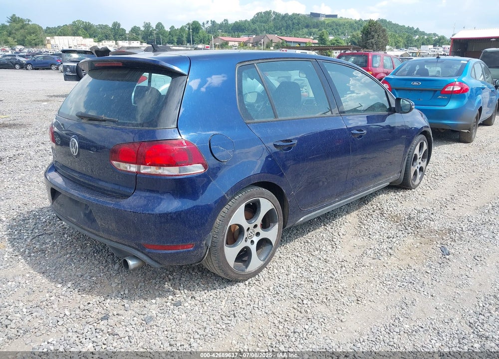 2012 VOLKSWAGEN GTI VIN: WVWHV7AJXCW264901