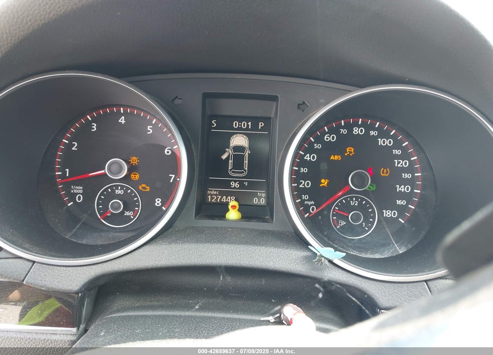 2012 VOLKSWAGEN GTI VIN: WVWHV7AJXCW264901