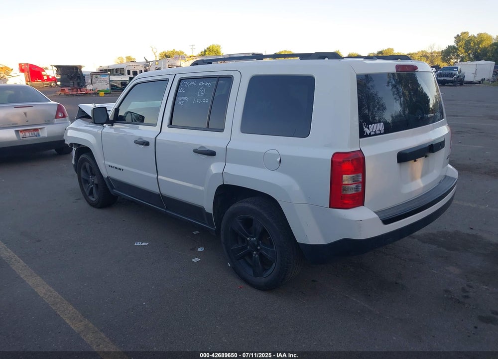 2015 JEEP PATRIOT VIN: 1C4NJPBA1FD419378