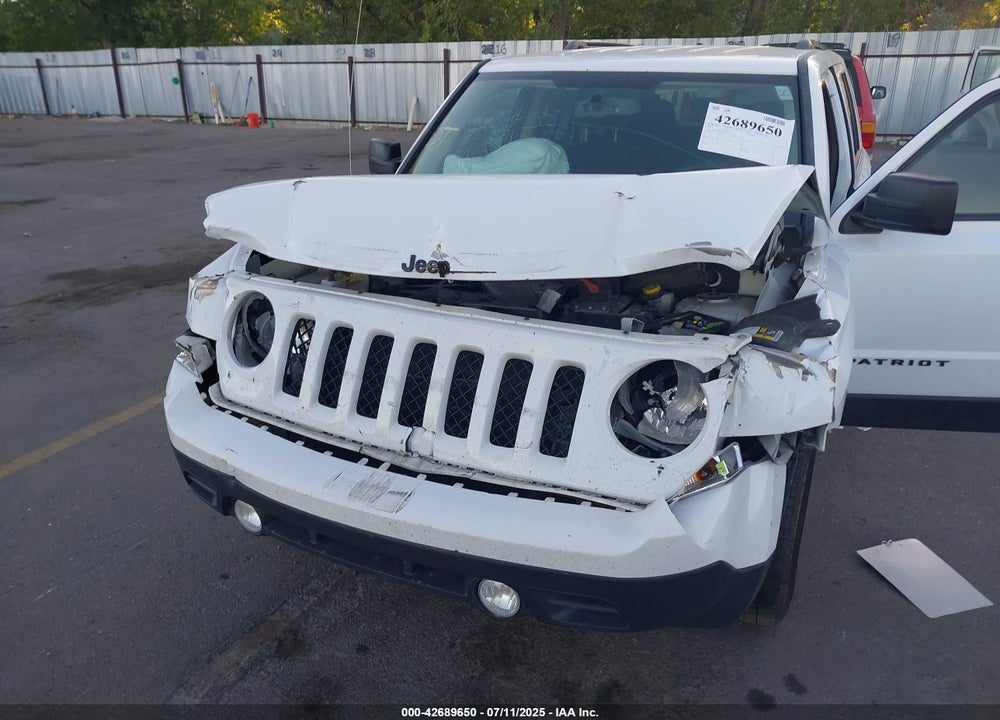 2015 JEEP PATRIOT VIN: 1C4NJPBA1FD419378