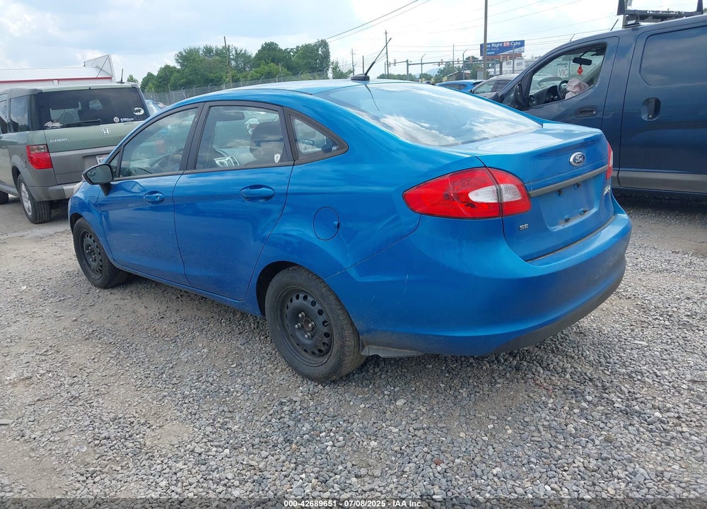 2013 FORD FIESTA VIN: 3FADP4BJ6DM152674