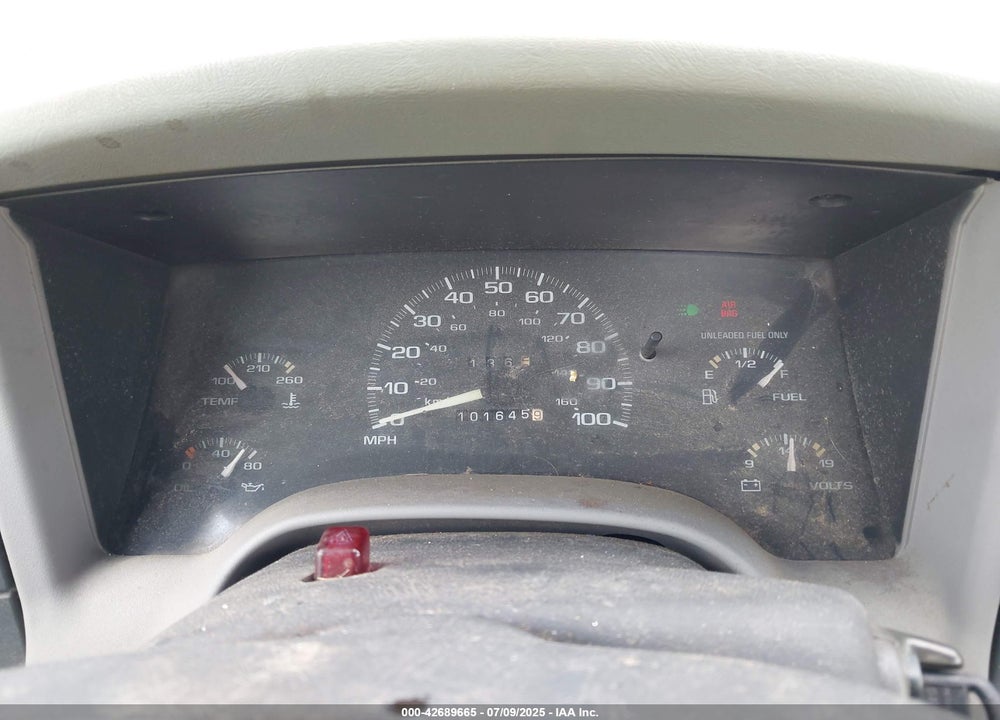 1995 CHEVROLET S TRUCK S10 VIN: 1GCCS1440SK211488