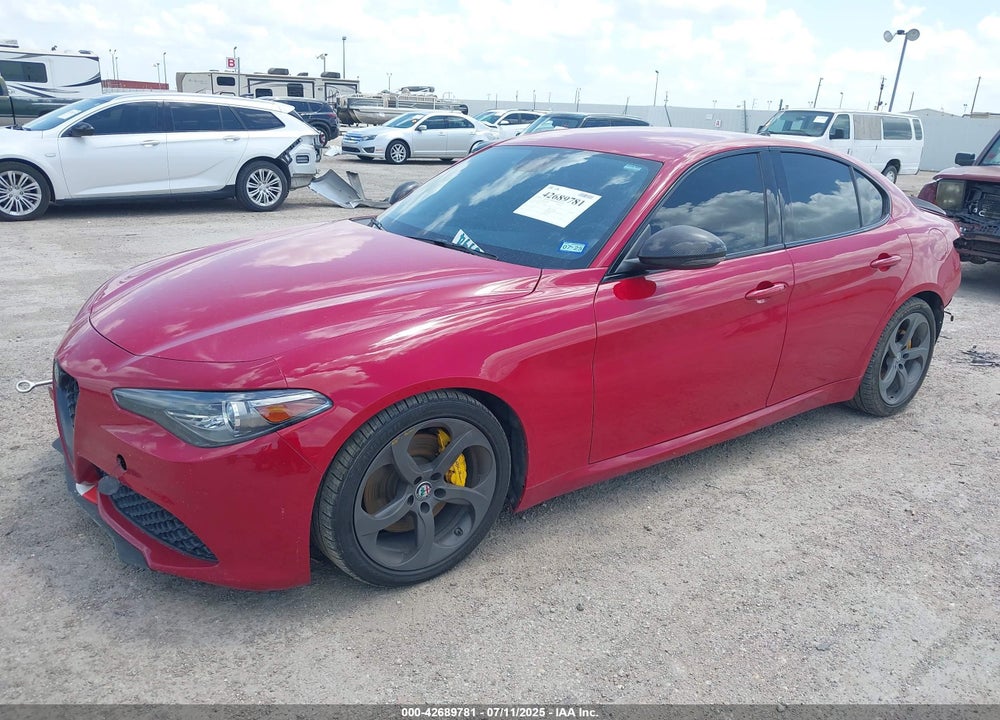 2017 ALFA ROMEO GIULIA VIN: ZARFAECN5H7556695
