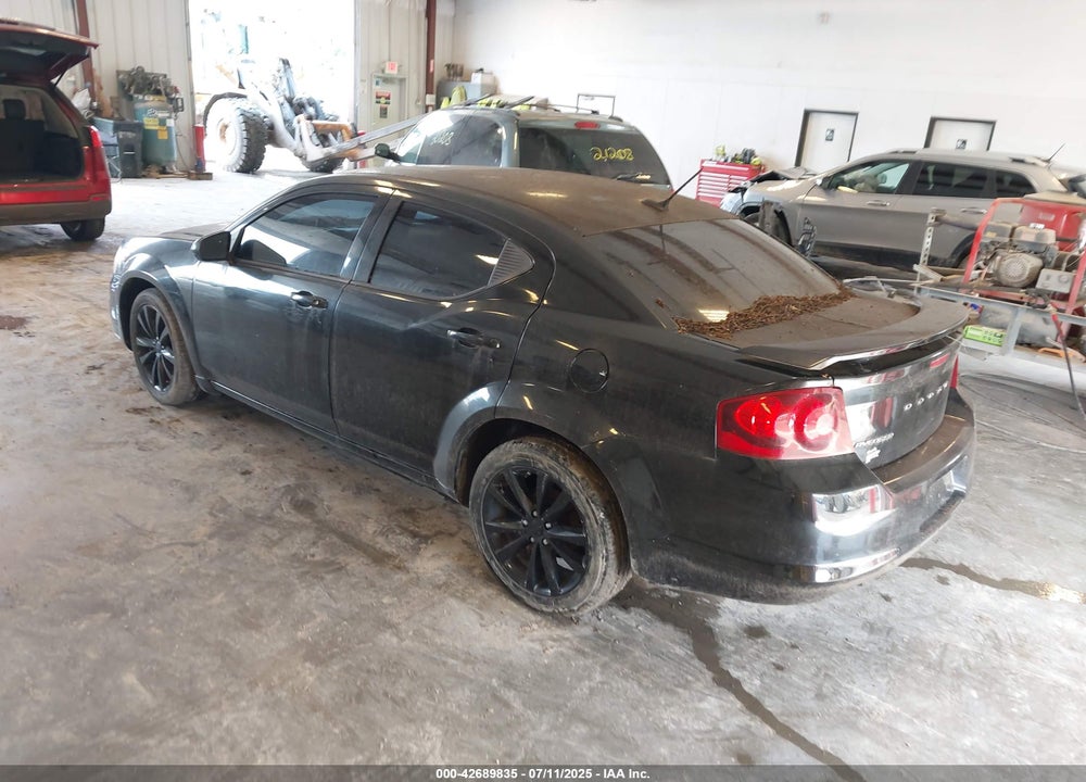 2013 DODGE AVENGER VIN: 1C3CDZCGXDN682929