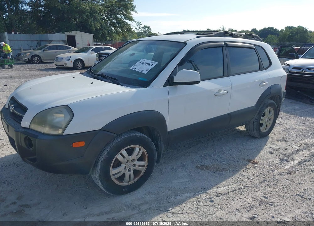 2007 HYUNDAI TUCSON VIN: KM8JN12D07U615657