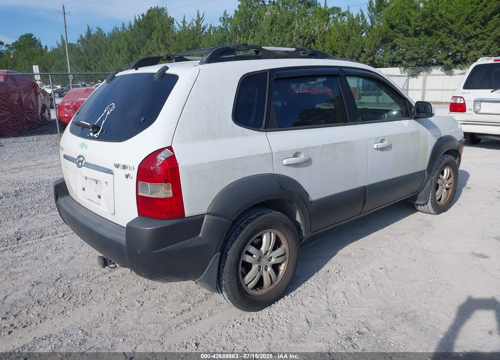 2007 HYUNDAI TUCSON VIN: KM8JN12D07U615657